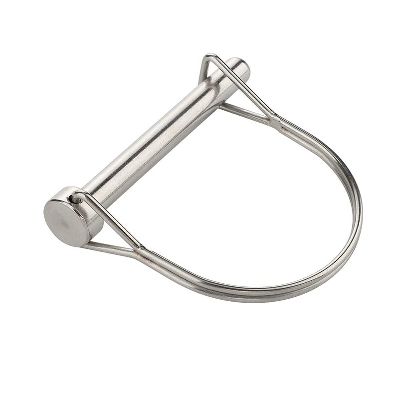 VTurboWay 2 Pack Safety Coupler Pin 5/16" x 2-3/4"(8mm x 70mm), Full Marine Grade 316 Stainless Steel Heavy Duty Shaft Locking Pin - Image 4